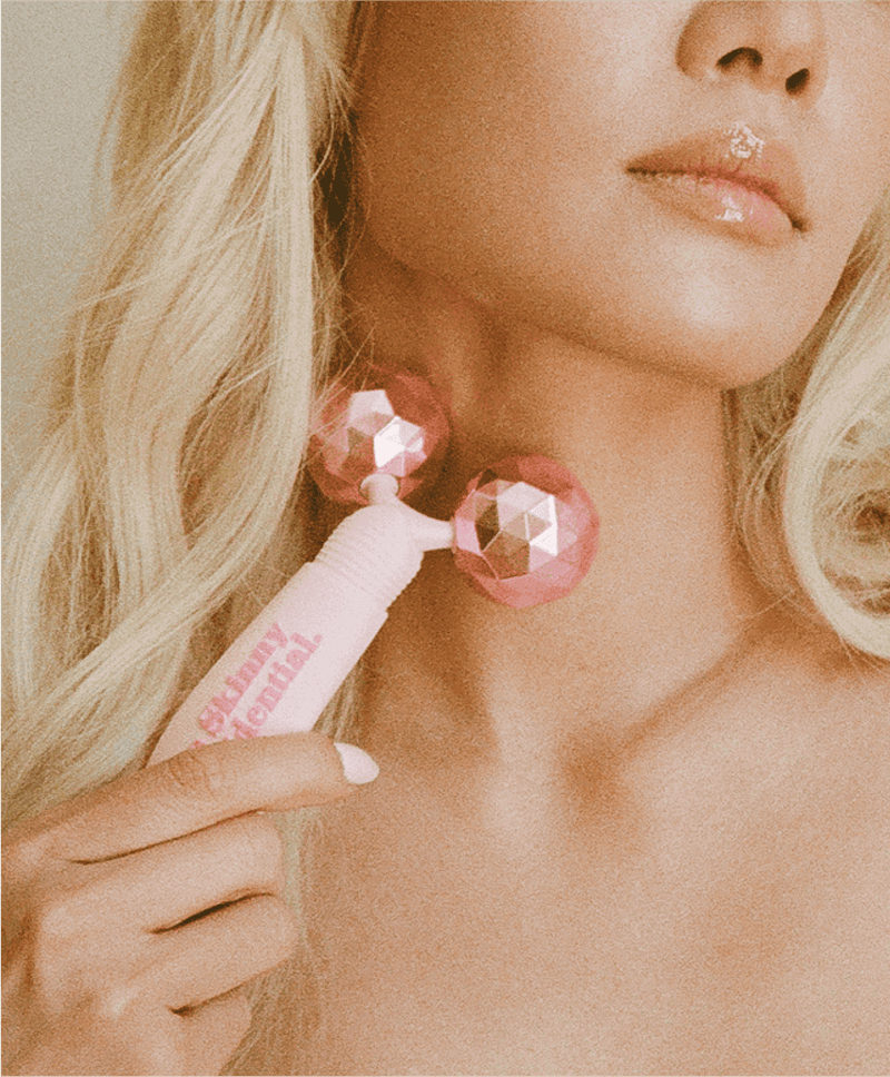 PINK BALLS FACE MASSAGER